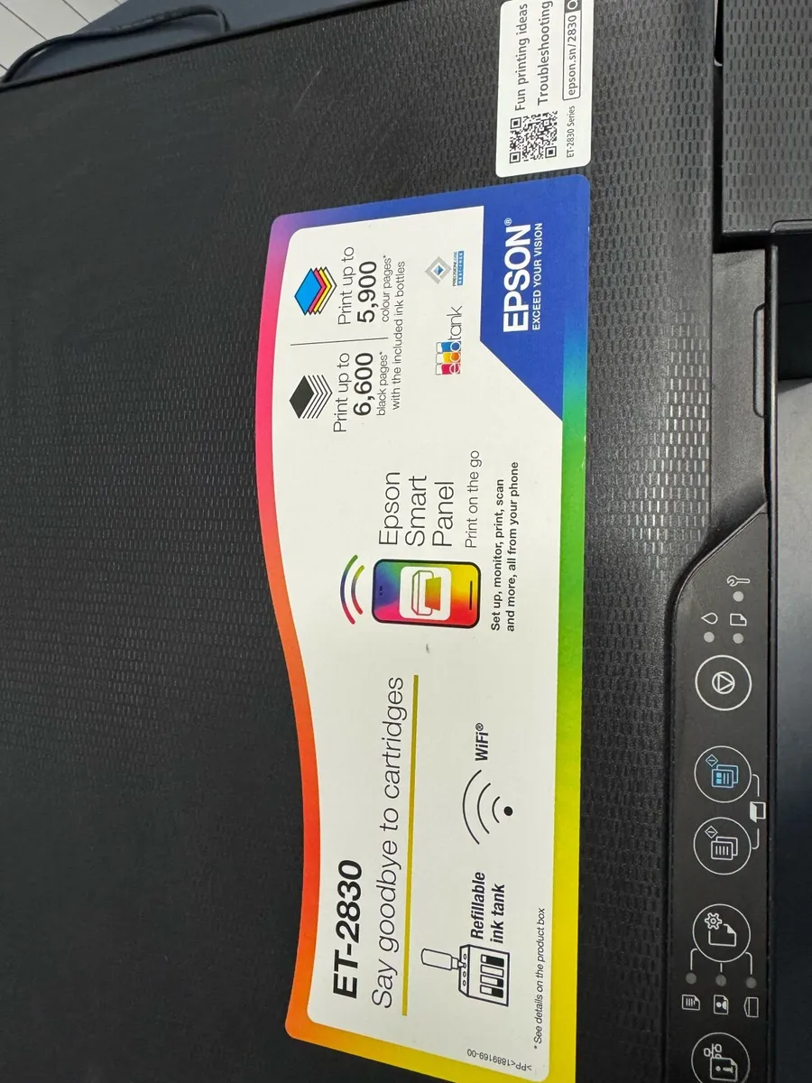 Epson EcoTank ET-2830 Wireless Printer, Scanner & - Image 2