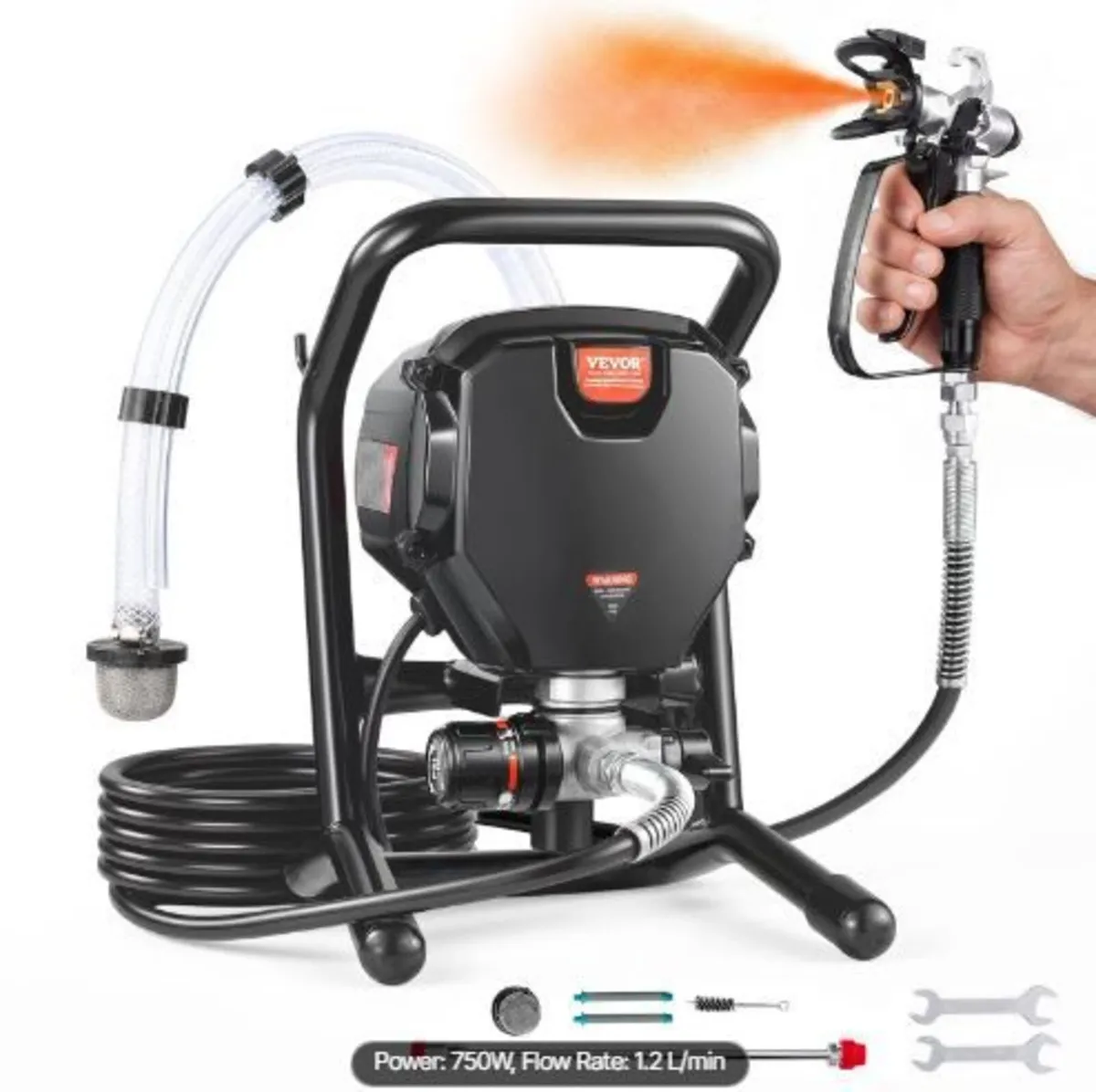 Stand Airless Paint Sprayer, 750W - Image 3