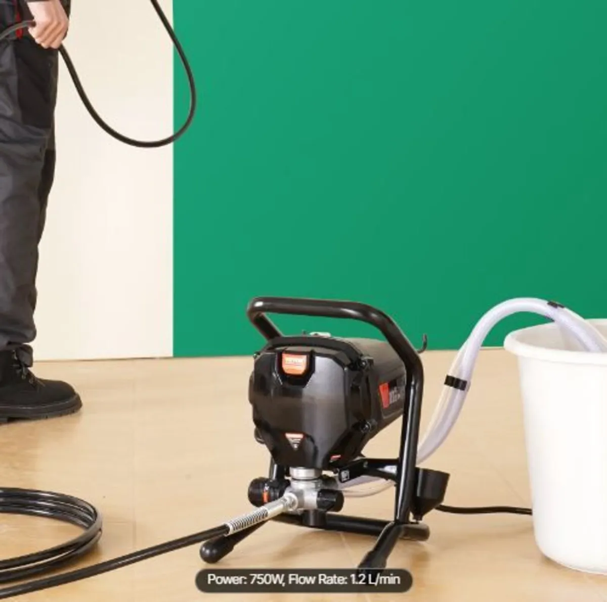 Stand Airless Paint Sprayer, 750W - Image 4