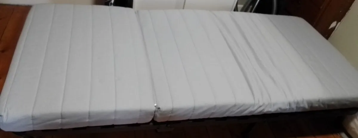 Chair bed frame and mattress - Image 3