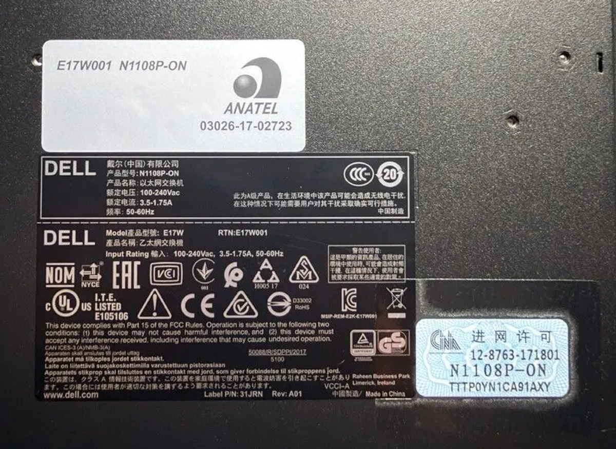 Dell PowerSwitch N1108P-ON - Image 3