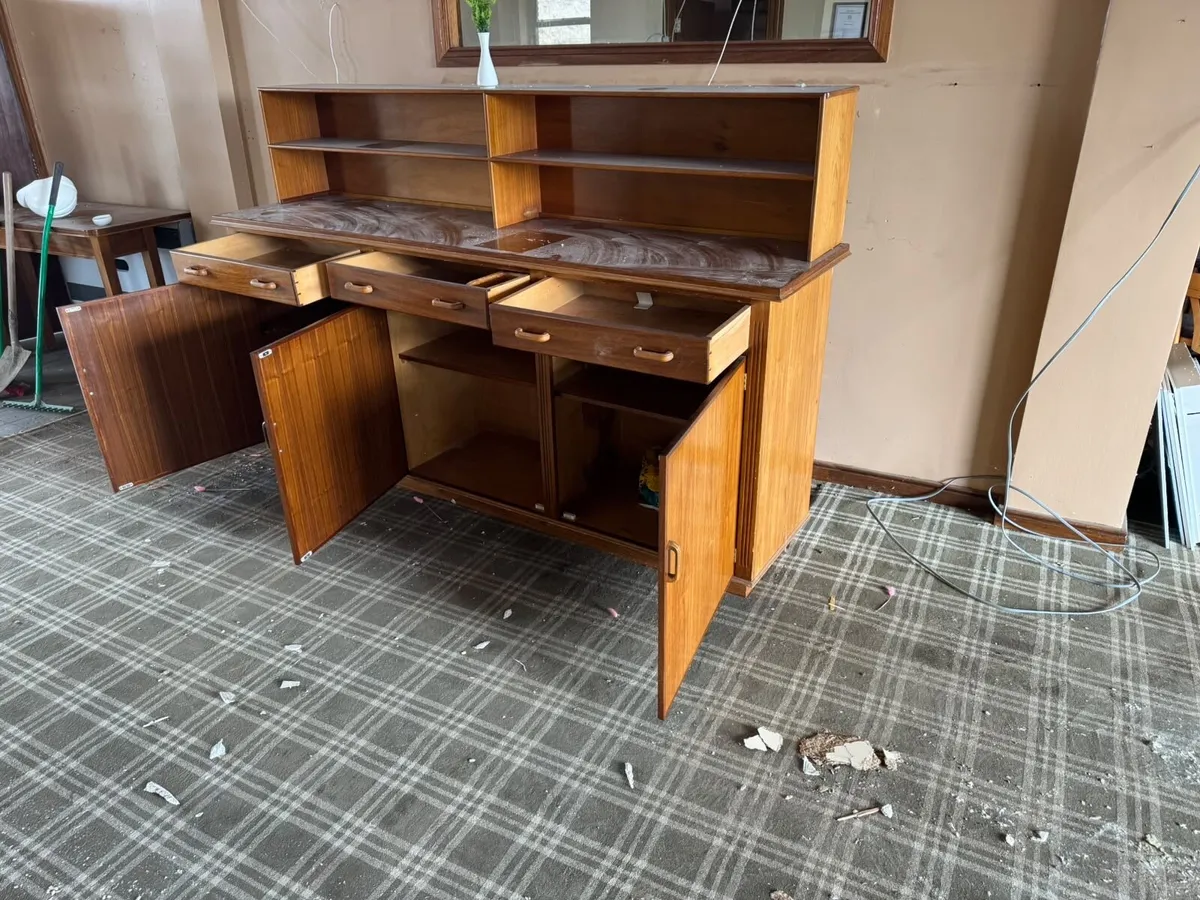Vintage mid-century modern teak sideboard - Image 2