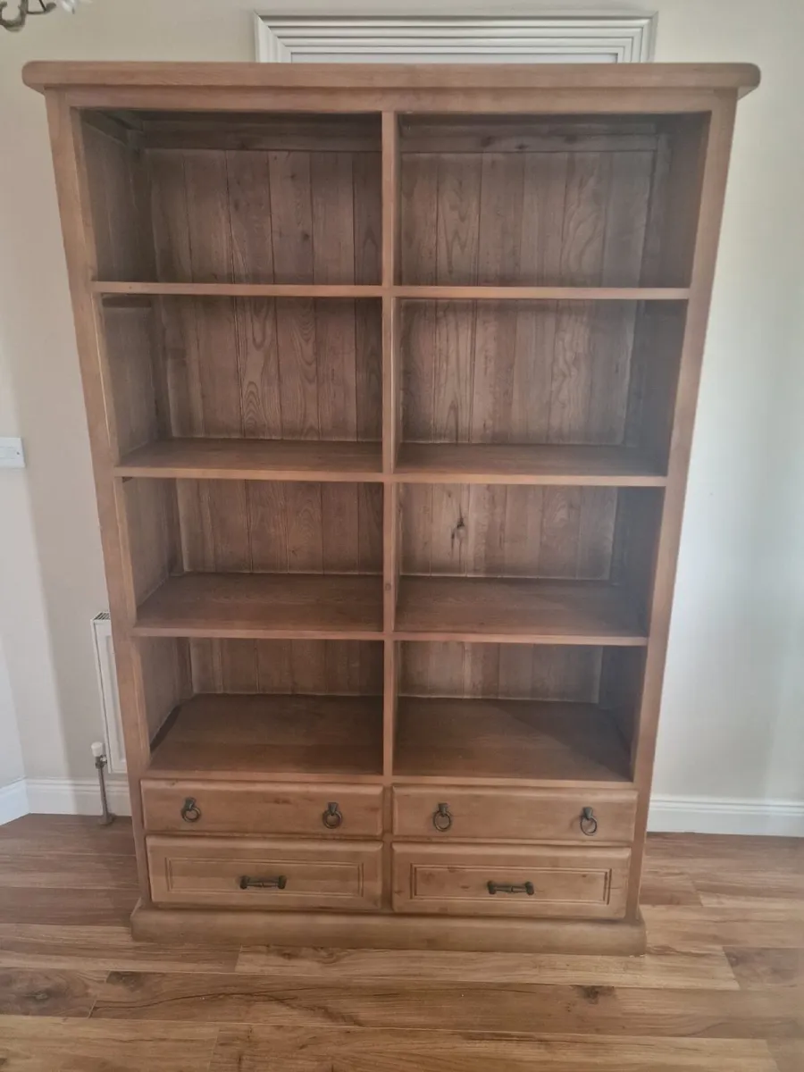 Oak bookcase