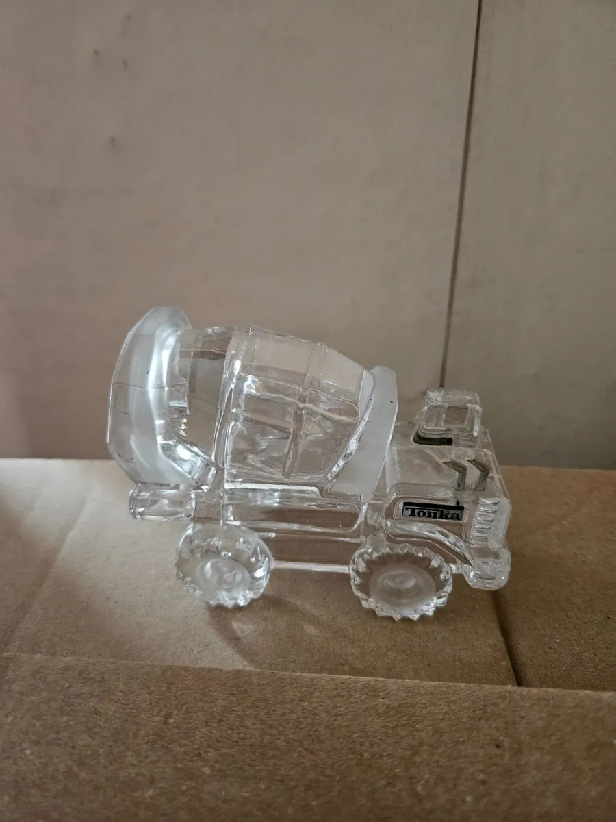 Glass Tonka Cement Truck Made in West Germany - Image 1