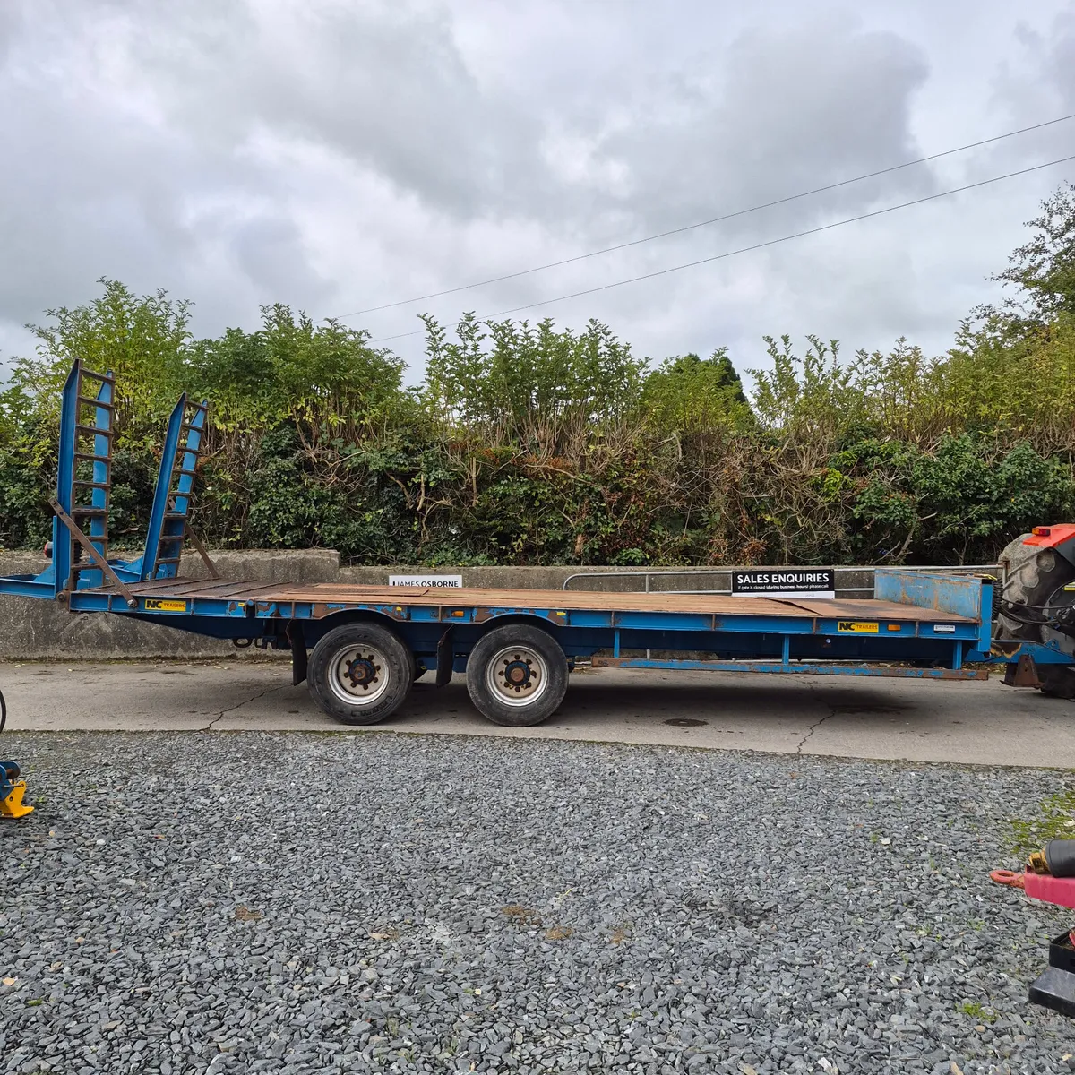 NC Hydraulic Beavertail Low Loader - Image 1