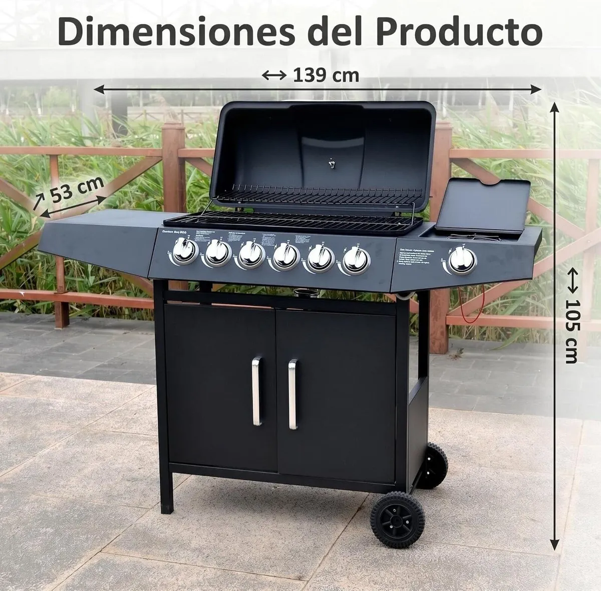 Pro Deluxe 7-Burner Gas BBQ Grill - Image 2
