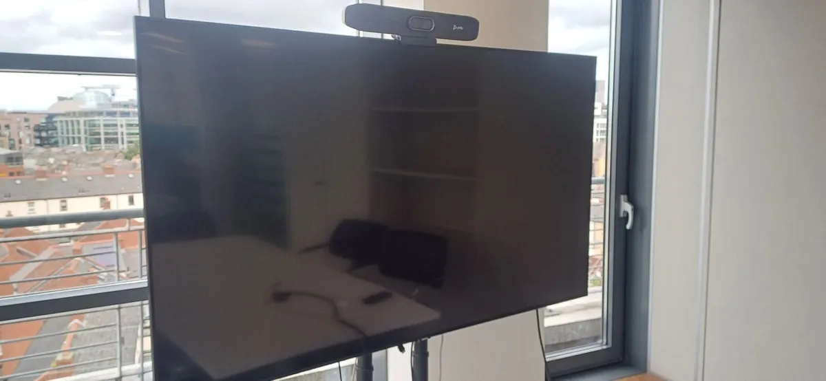 60 Inch Samsung TV with stand - Image 1