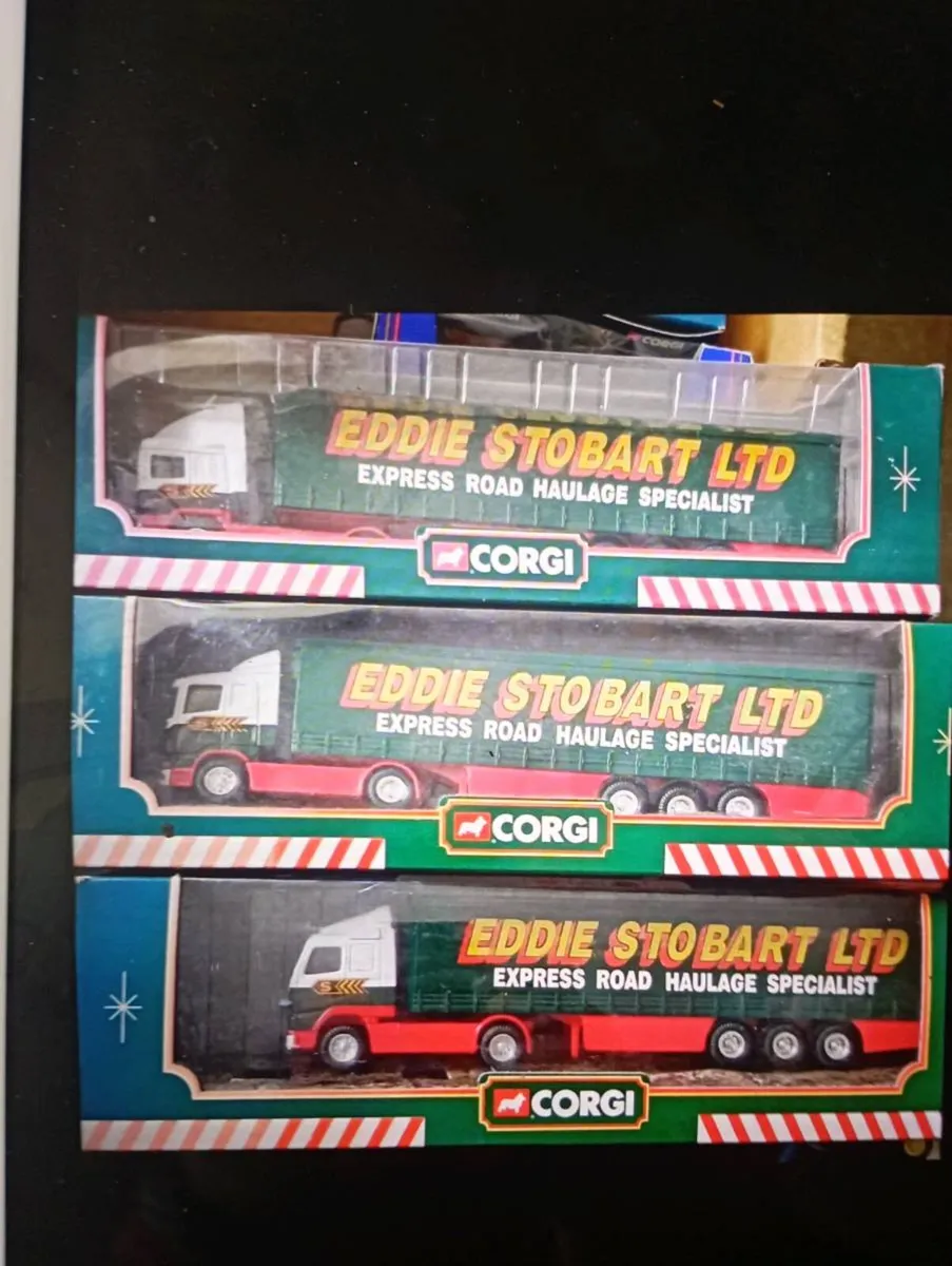 CORGI EDDIE STORBART LTD  DIE-CAST MODLE'S TRUCKS
