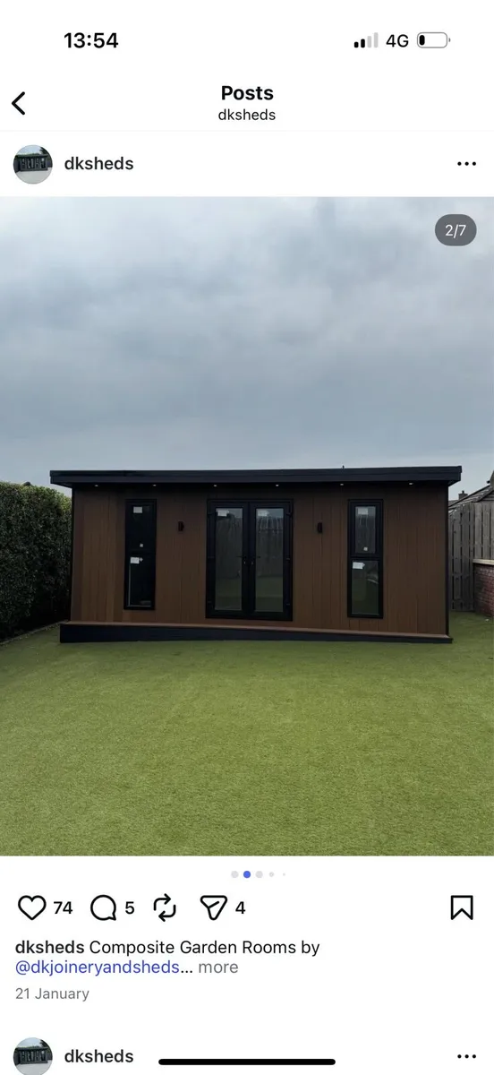 Bespoke composite garden rooms Available to order - Image 3