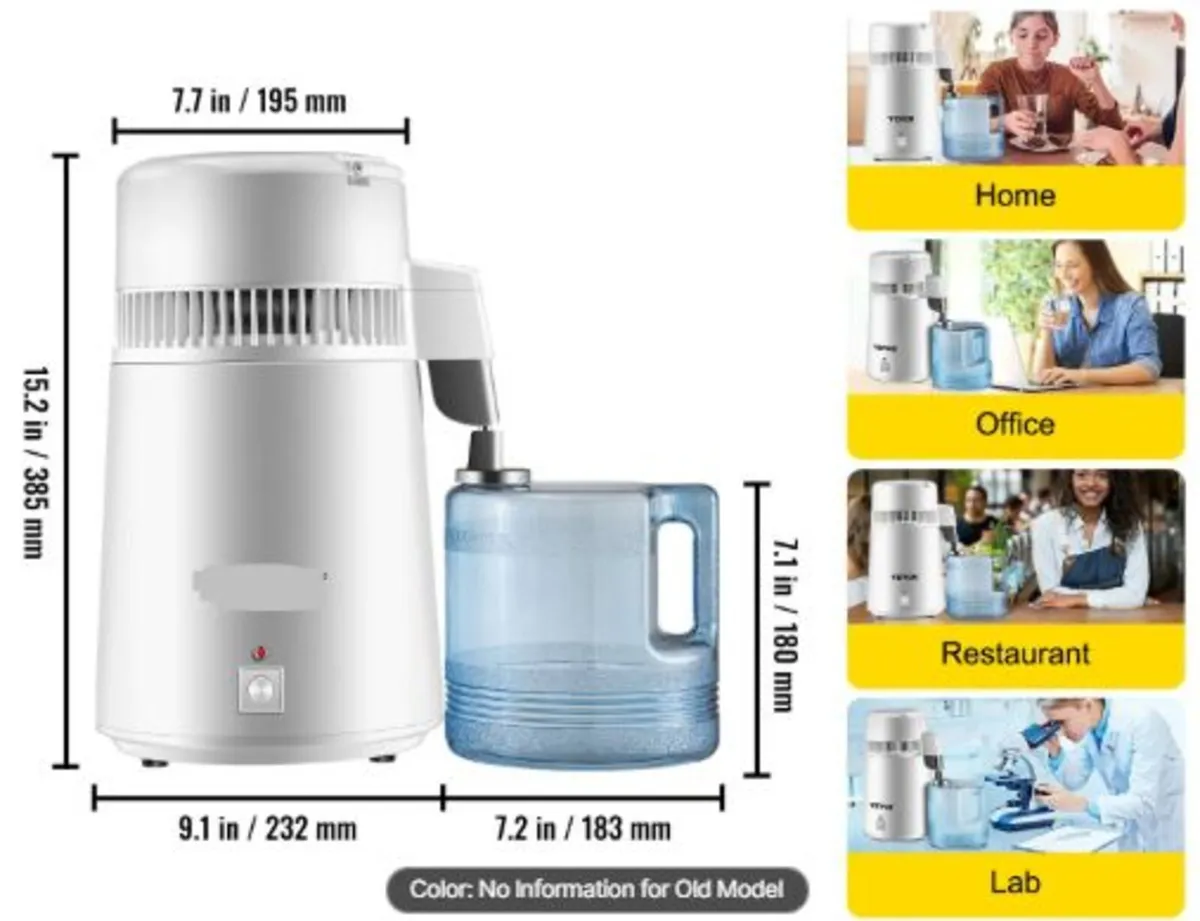 Pure Water Distiller 4L Stainless Steel Inner - Image 4