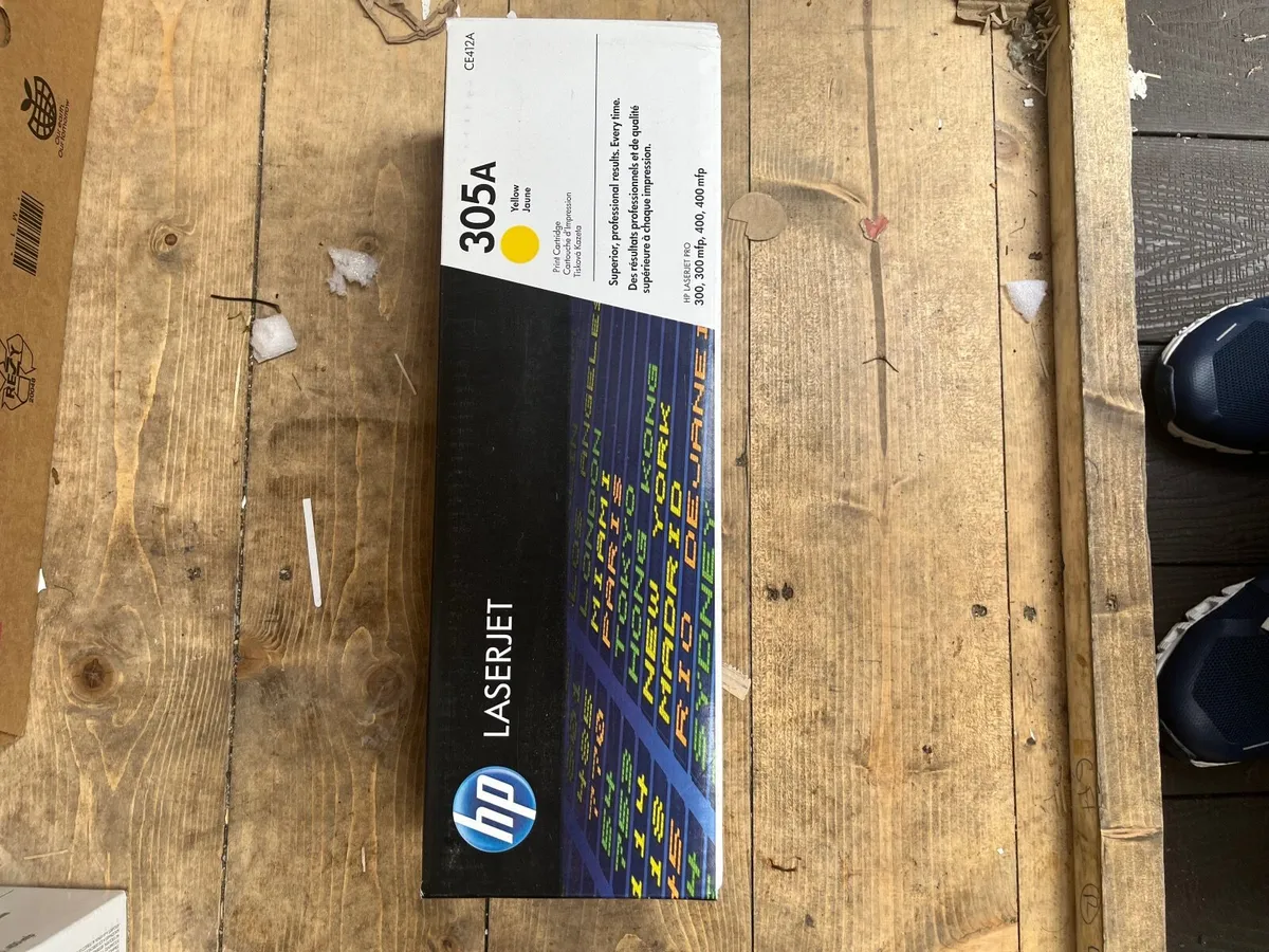 HP CE412A Yellow 305A Ink Toner - Image 2