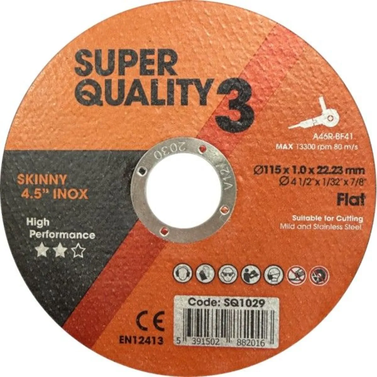 Super Quality 3 Flat 100 x Stainless Steel Cutting - Image 2