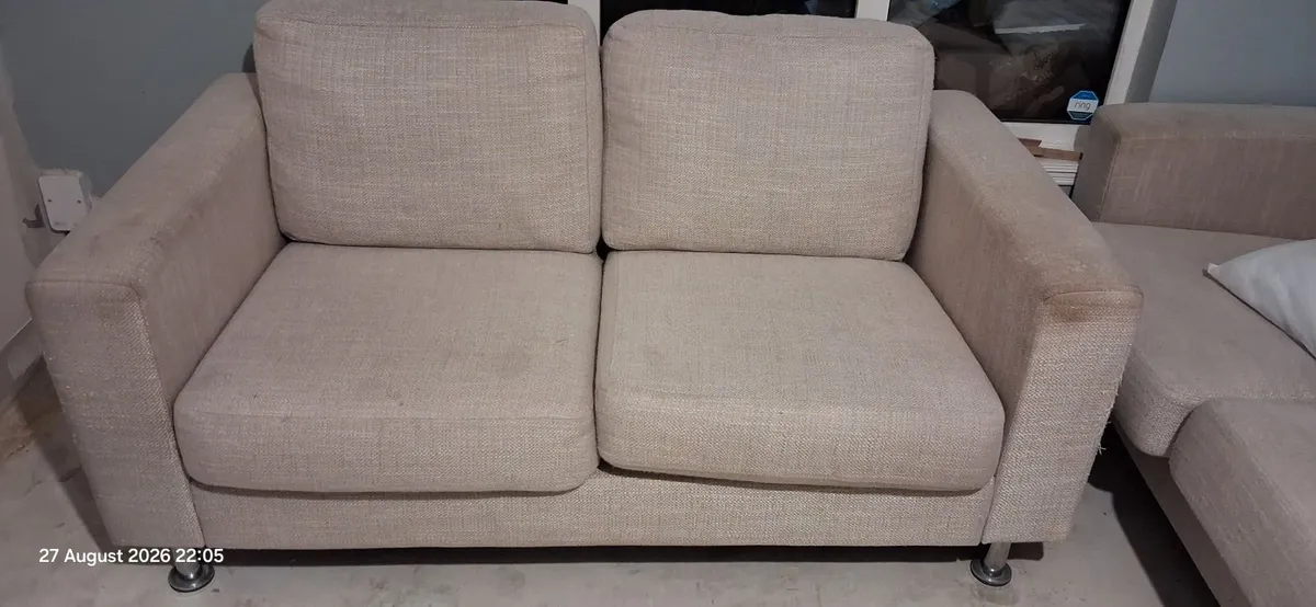2 seater and 3 seater Sofa for Collection Only. - Image 2