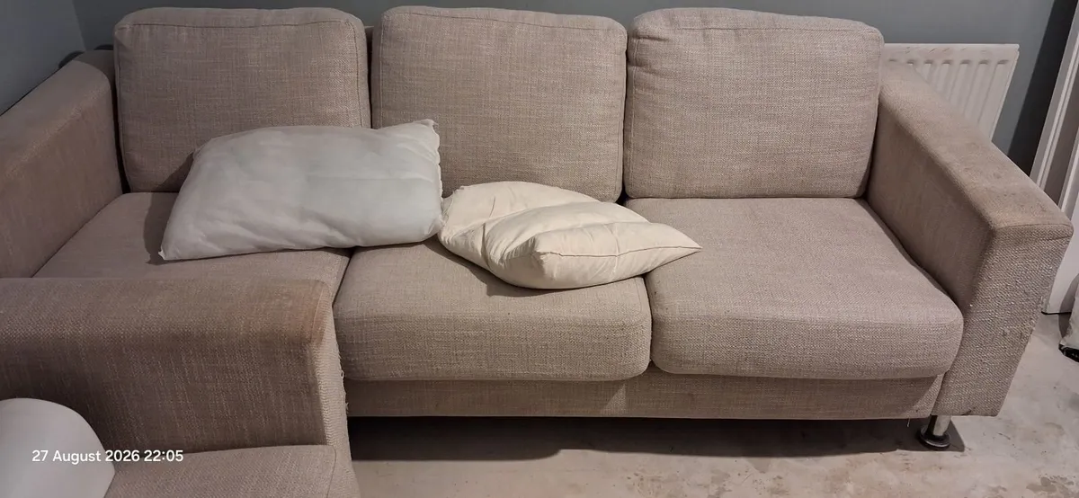 2 seater and 3 seater Sofa for Collection Only. - Image 4