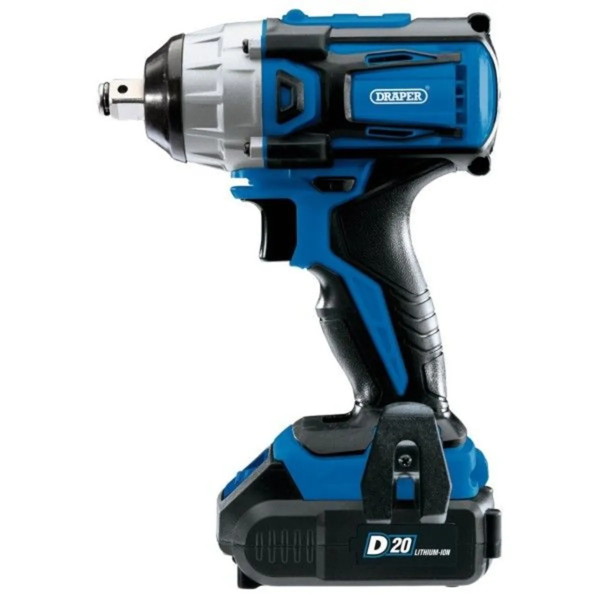 Draper D20 20V Brushless Impact Wrench, 1/2" Sq. D - Image 2
