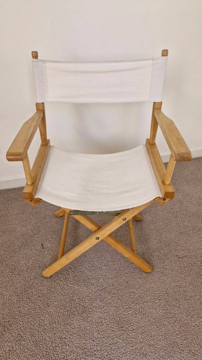 Foldable canvas directors chair - Image 2