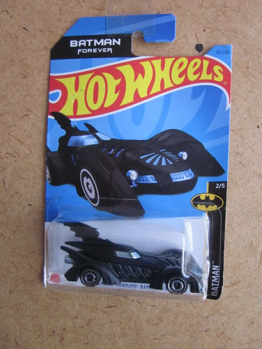 Hot Wheels Batman Forever Batmobile New - Image 1