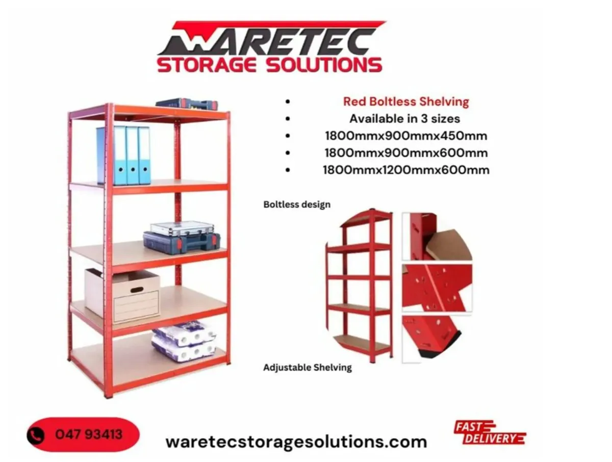 Raedy in minutes Storage Shelving 5 Tier - Image 1