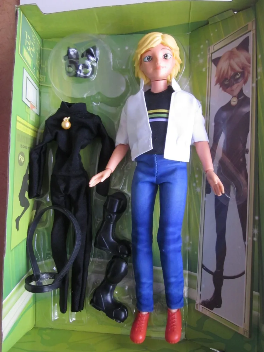 Bandai Miraculous  Chat Noir/Adrien Fashion Doll - Image 2