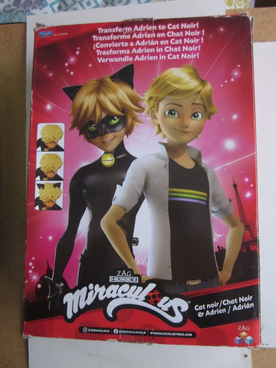 Bandai Miraculous  Chat Noir/Adrien Fashion Doll - Image 3