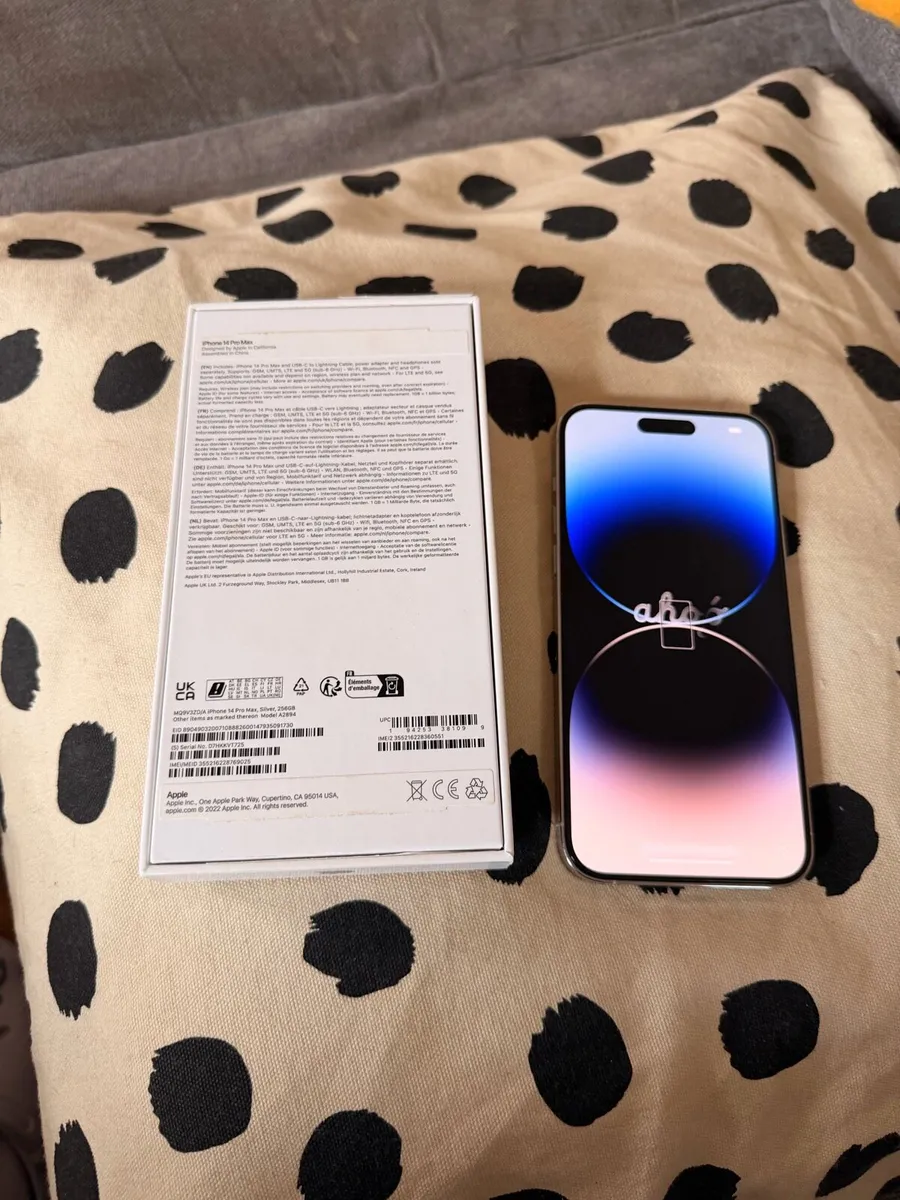 Apple iPhone 14 Pro Max 256GB in Silver - Image 3