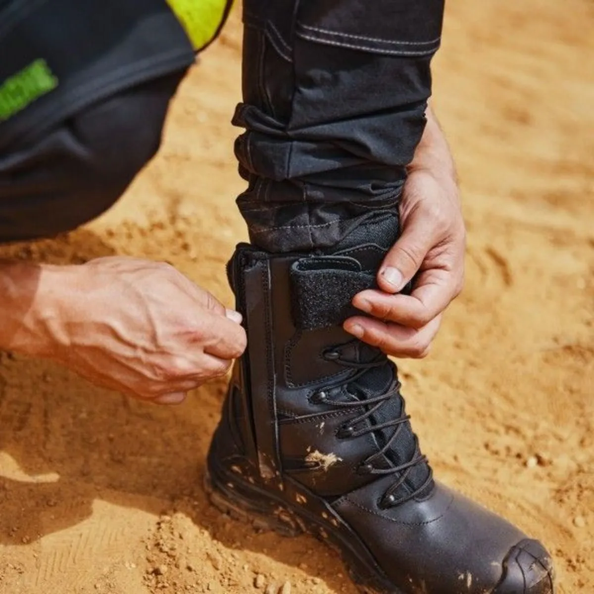 Apache COMBAT 'High Leg' Cordura Black Waterproof - Image 2