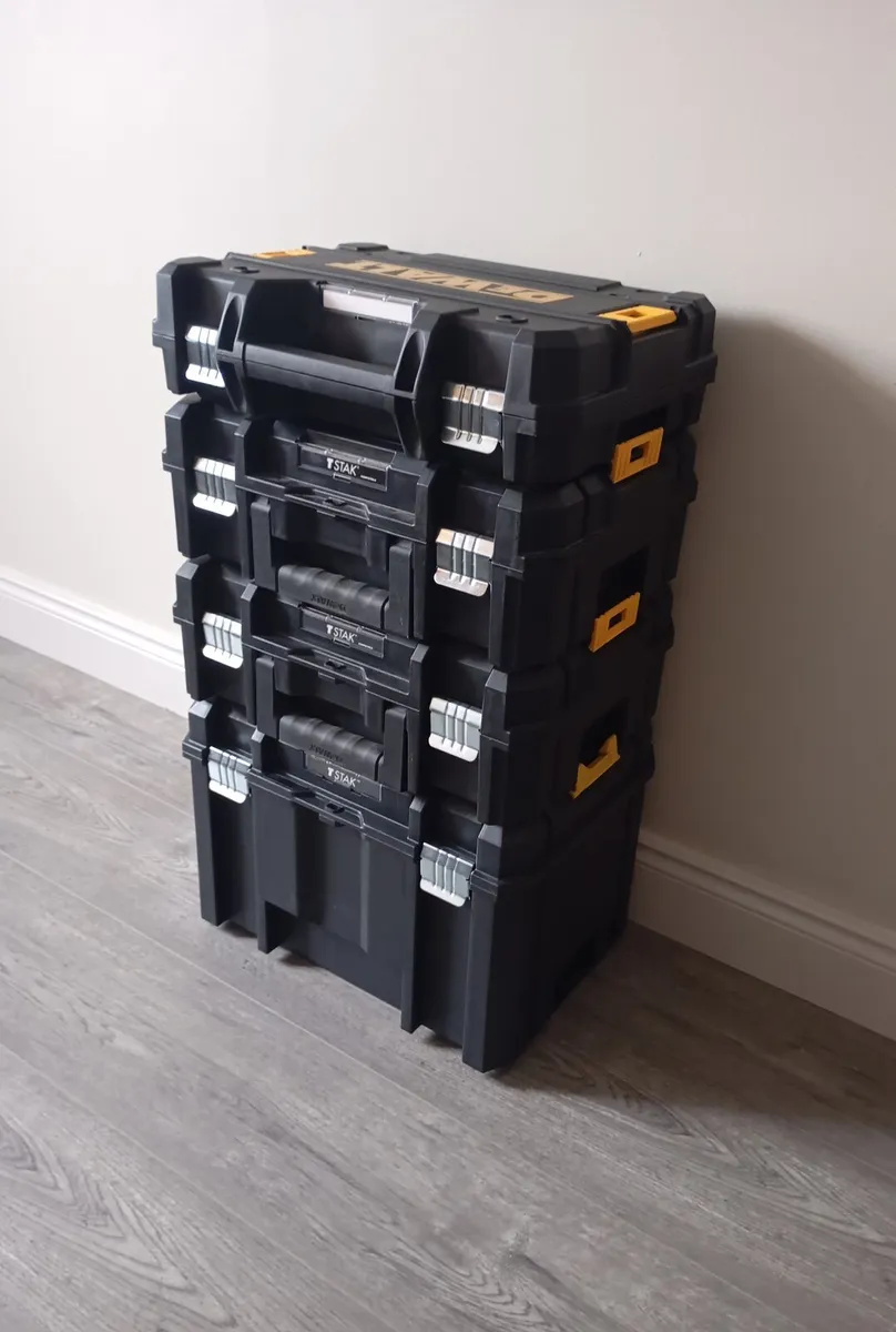 DeWalt  Tstak Cases (New) - Image 1