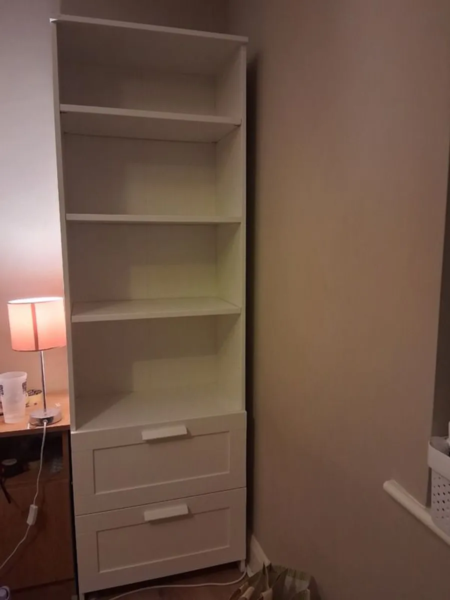 Bookcase with 2 drawers - Image 3