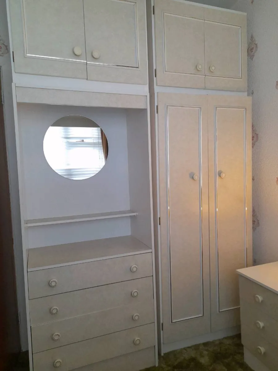 Wardrobes and bedside locker - Image 2