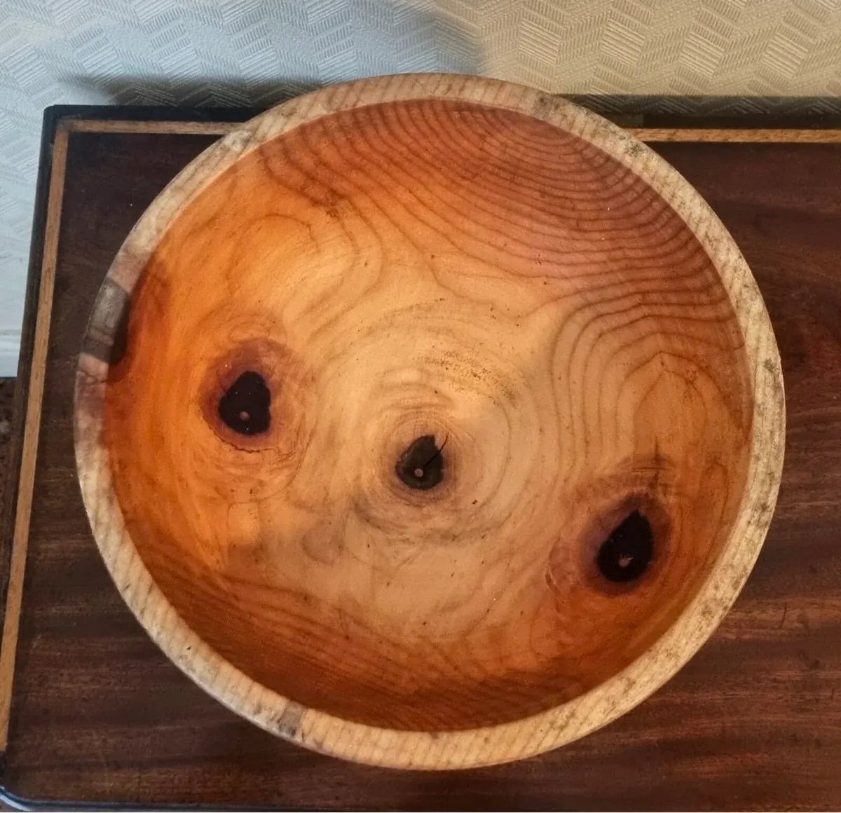 Vintage Wooden Salad/fruit Bowl - Image 4