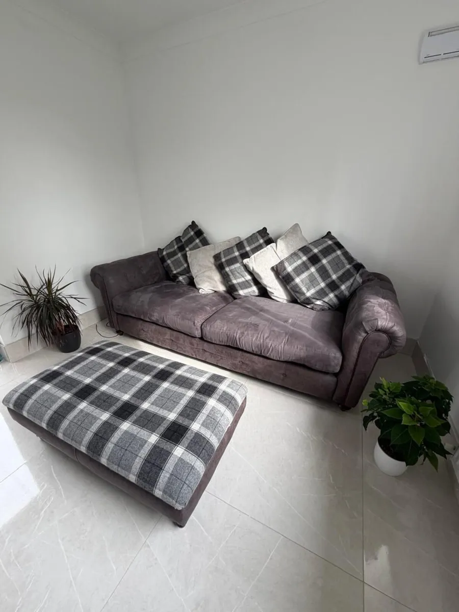 Swivel Chair / Couch / Footstool - Image 4