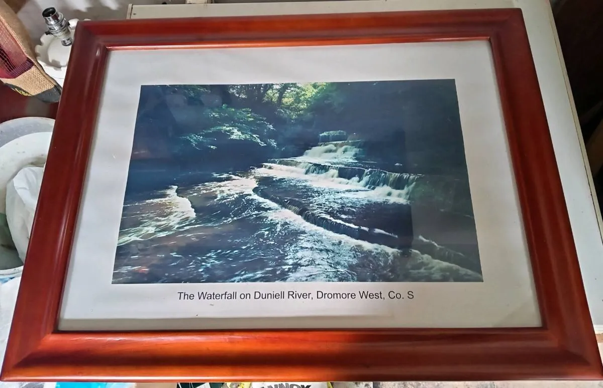 Waterfall Duniell River Dromore West Picture - Image 3