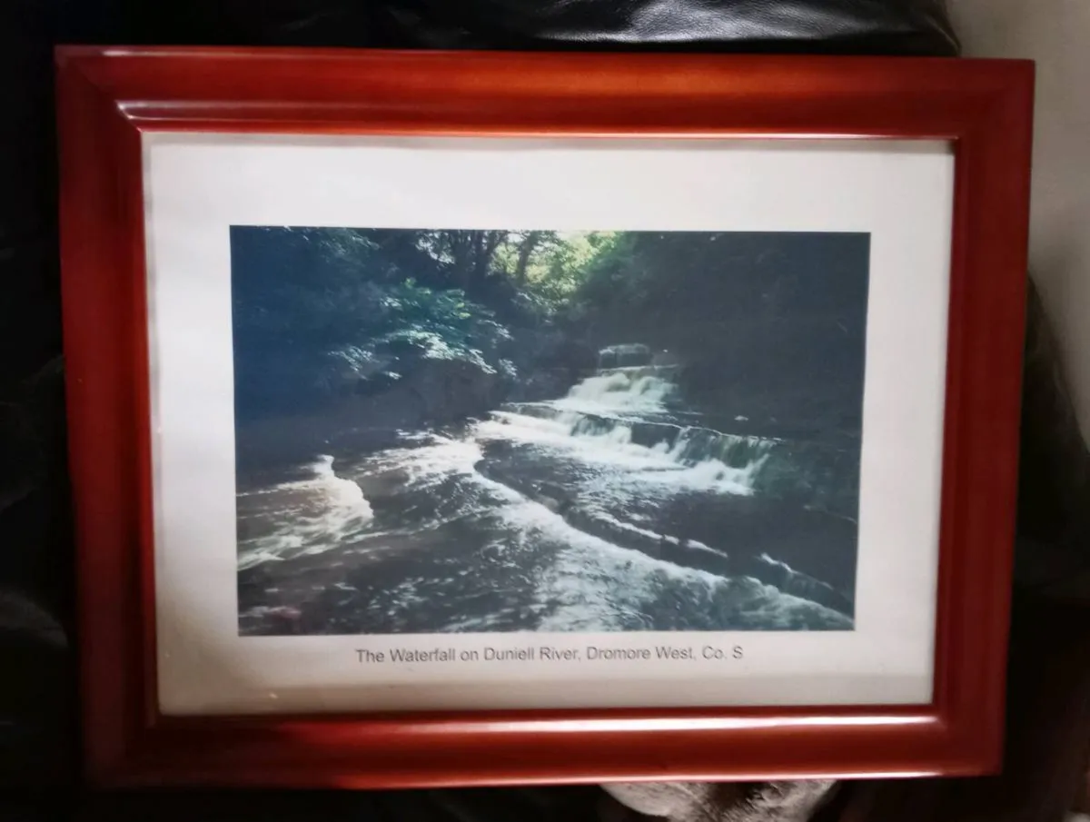 Waterfall Duniell River Dromore West Picture - Image 1