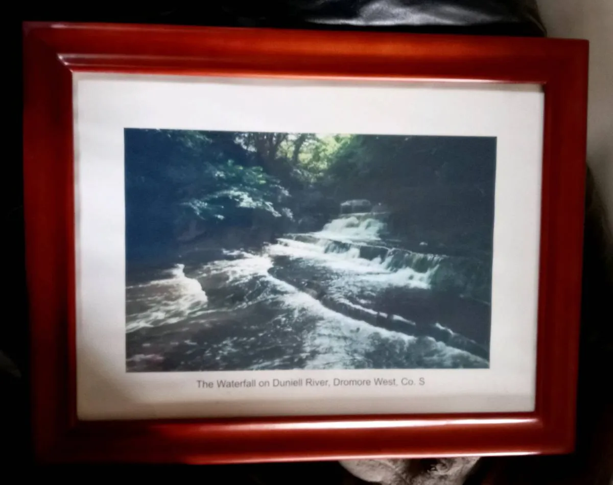 Waterfall Duniell River Dromore West Picture - Image 4