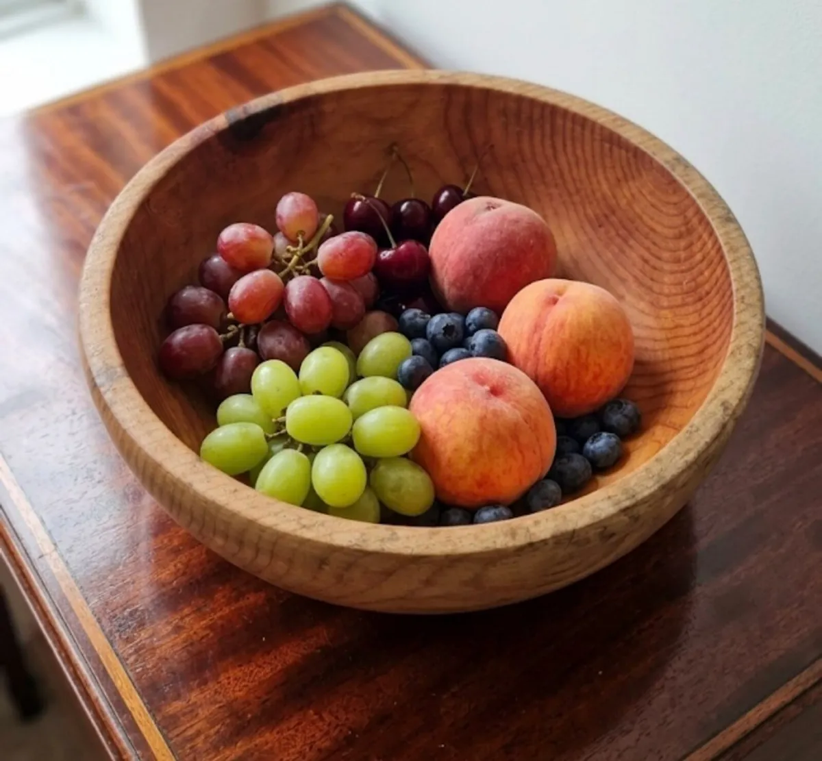 Vintage Wooden Salad/fruit Bowl - Image 1