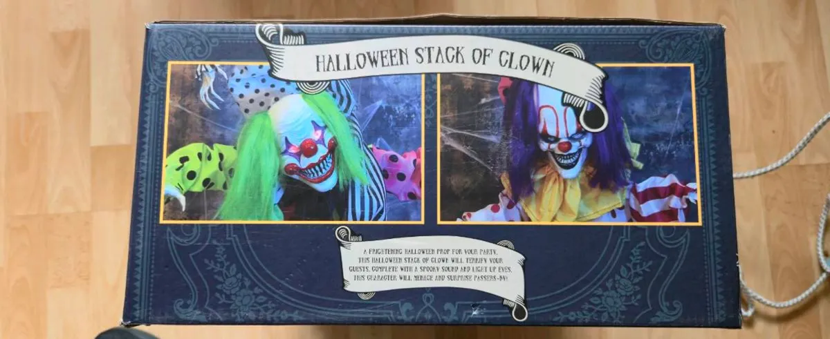 Halloween Stack of Clown - Image 2