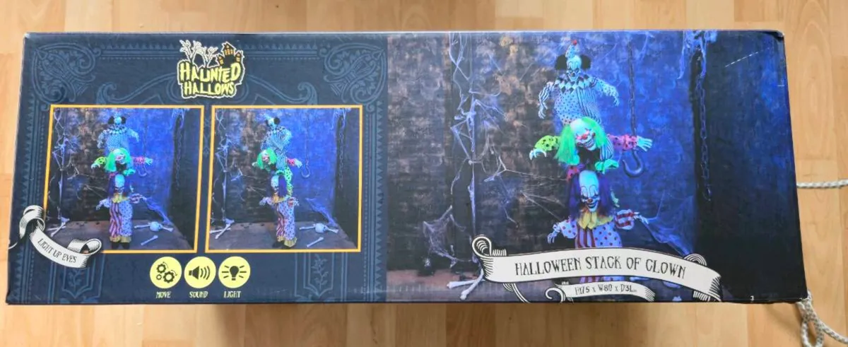 Halloween Stack of Clown - Image 1