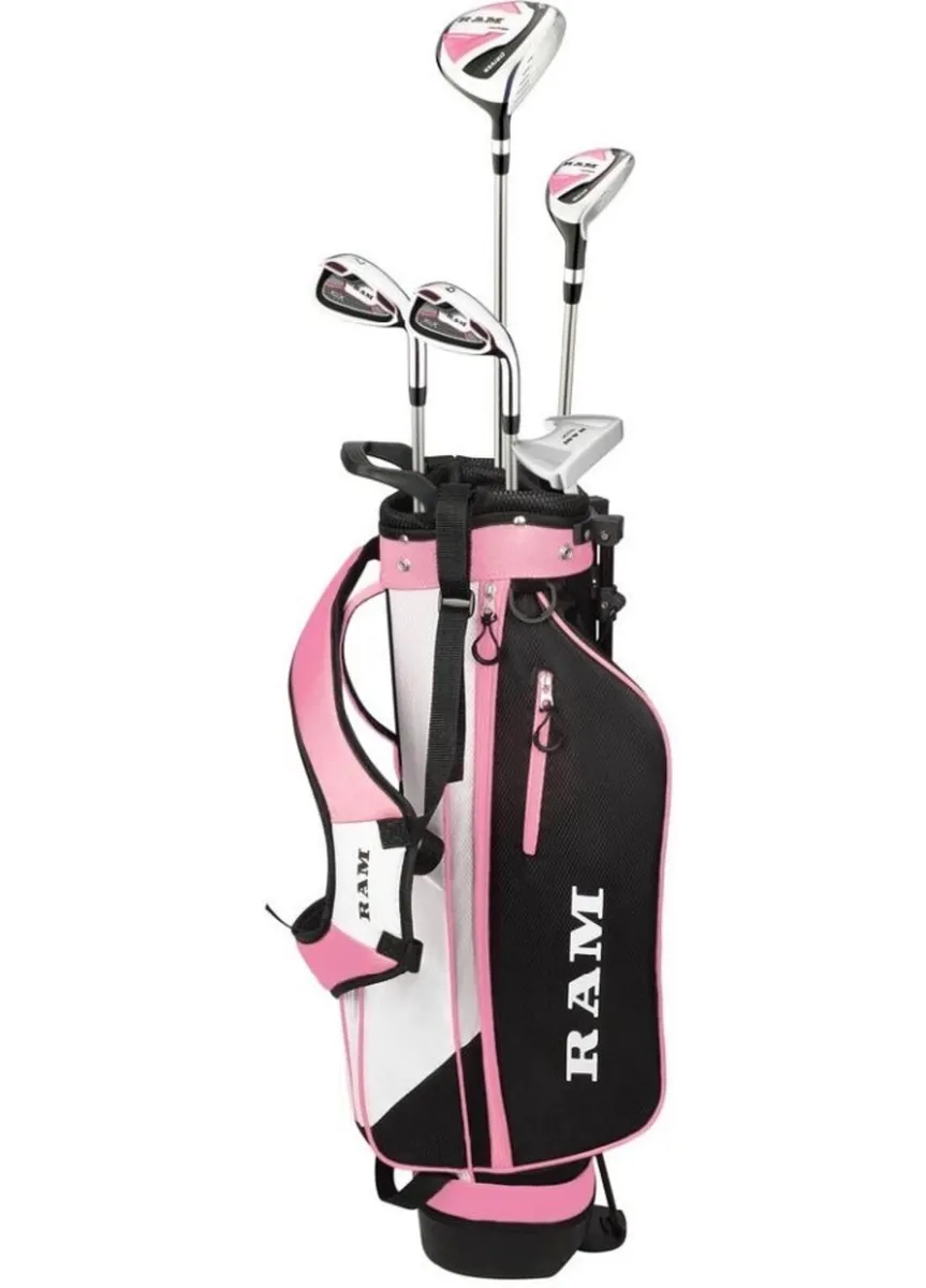 NEW Junior Girls Age 9-12 Golf Clubs Ram SDX - Image 1