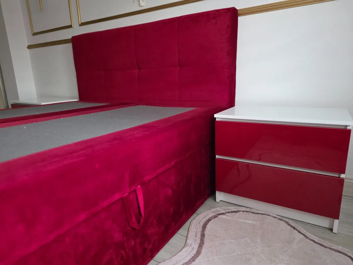 Storage Bed + 2 Bedside Tables - Image 2