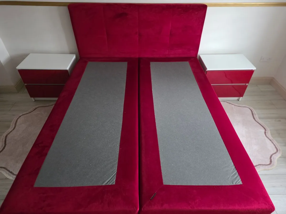 Storage Bed + 2 Bedside Tables - Image 4