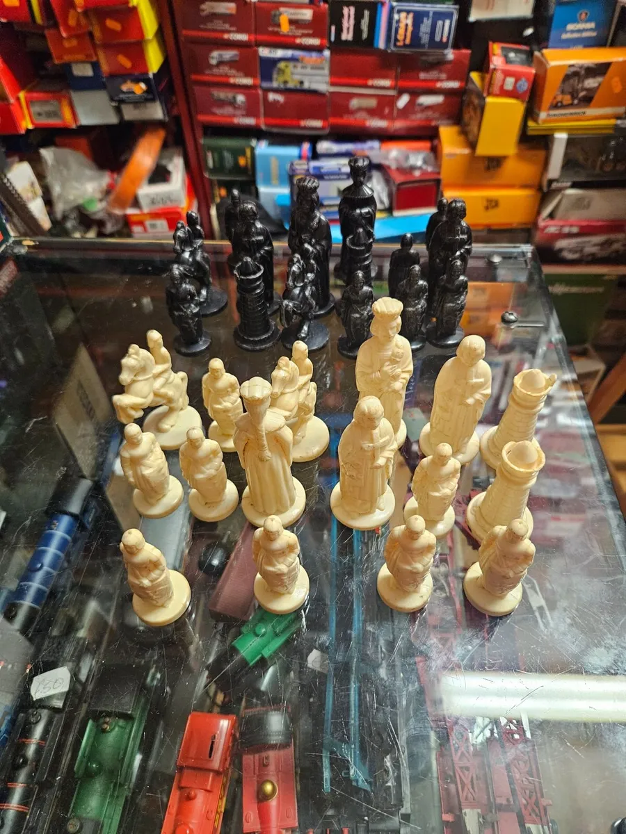 Vintage Chess Pieces - Image 1