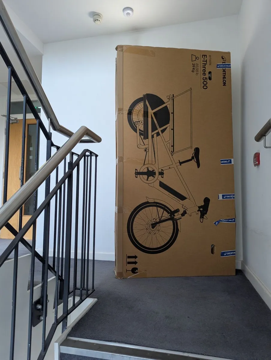 Bike shipping cardboard box for sale - Image 3
