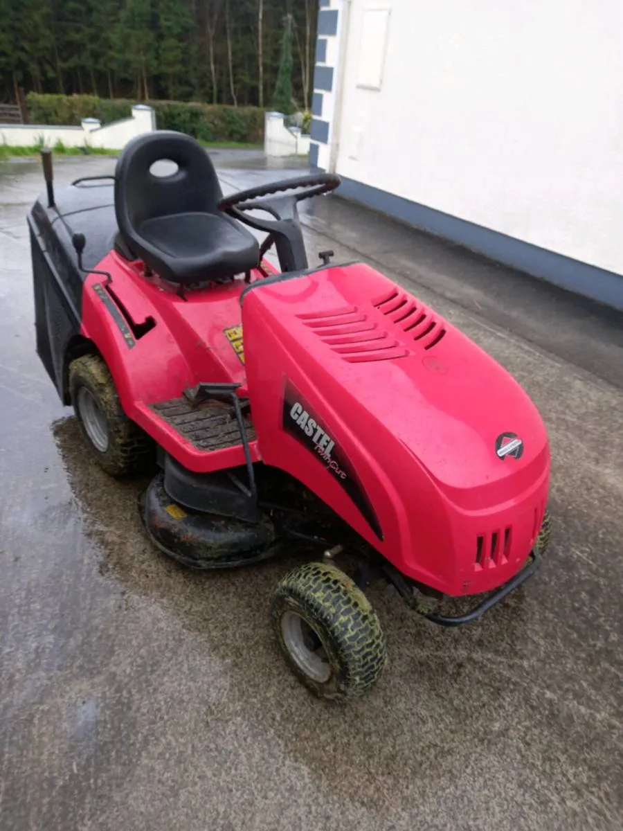 Castle garden rideon mower - Image 2