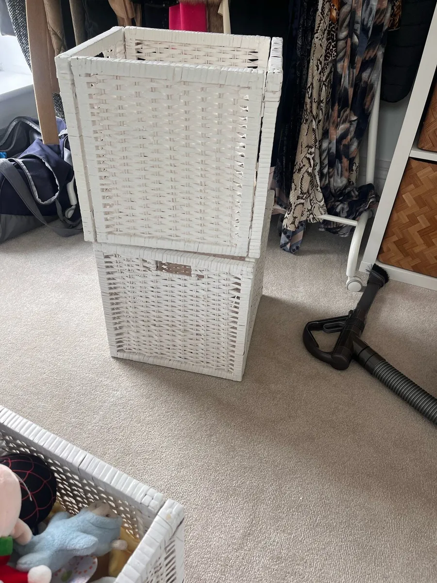 4 Brannas baskets - to fit Kallax Ikea units - Image 2