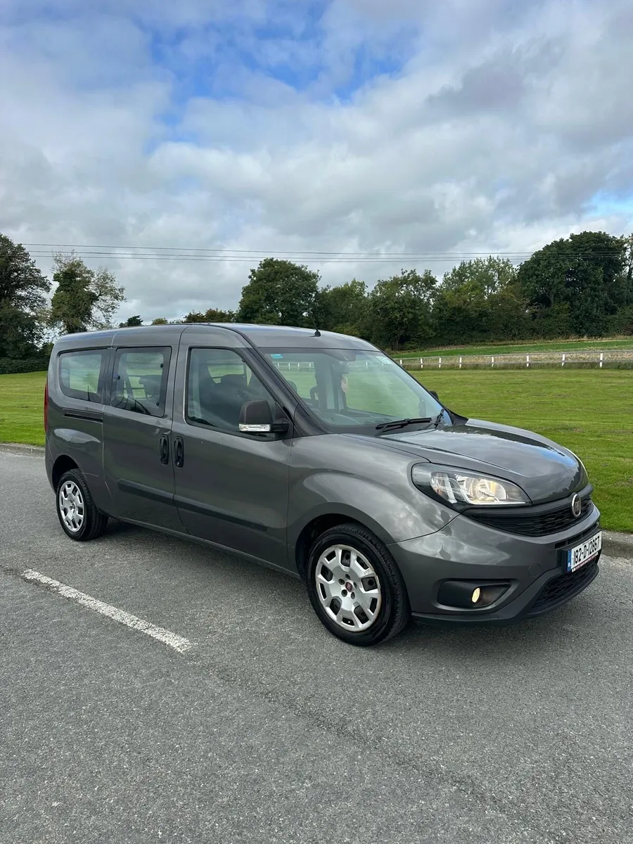 Fiat Doblo 2018 Crew Cab Only 118 Kmh - Image 1