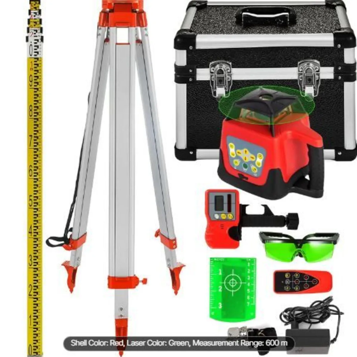 Green Rotary Laser Level Kit - Image 3