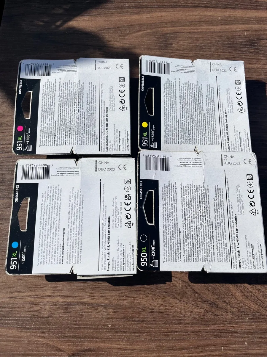 Set of HP 950XL/951XL Colour Cartridges - Image 2