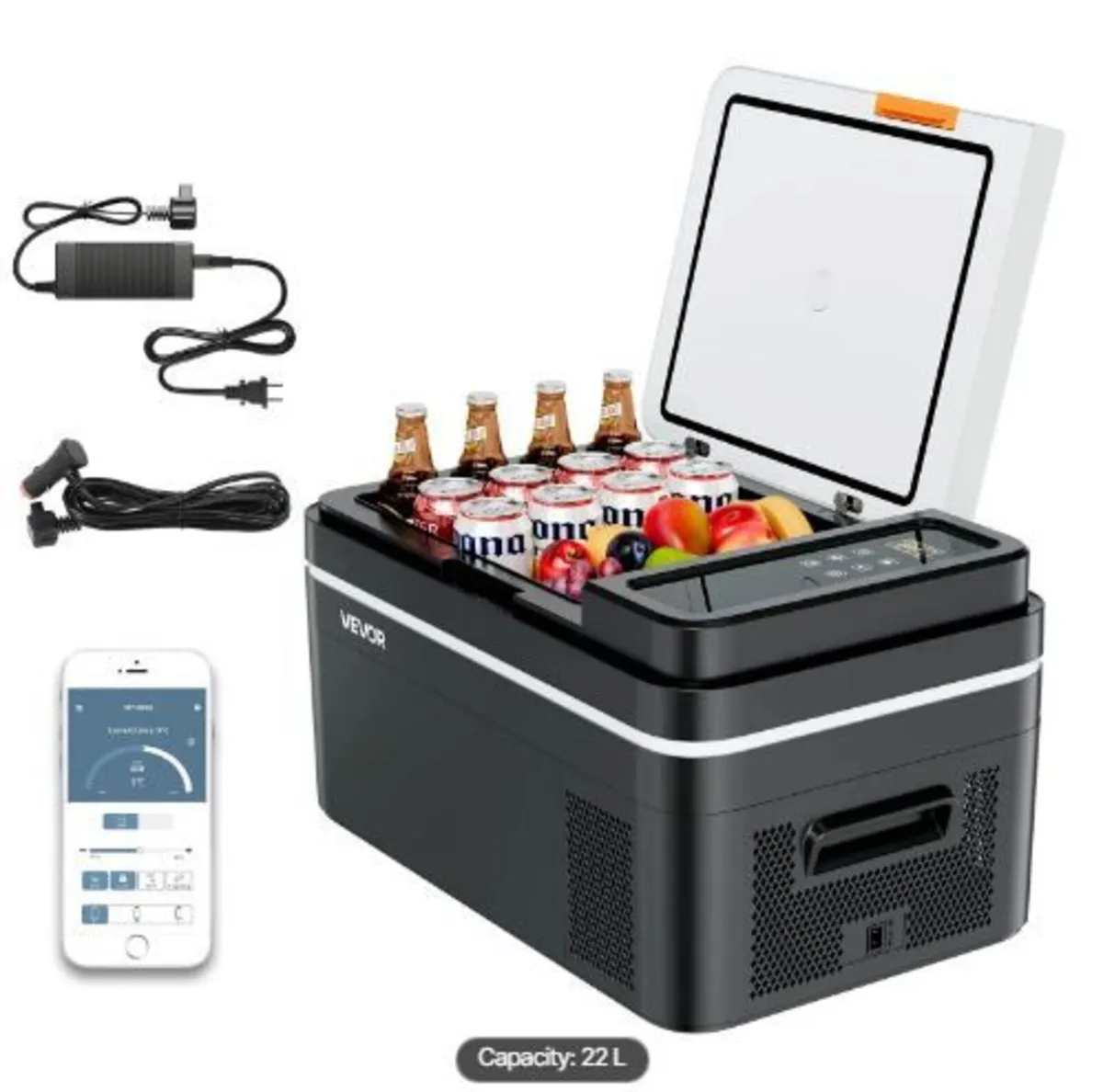 Car Refrigerator, DC 12/24V AC100-240V - Image 3
