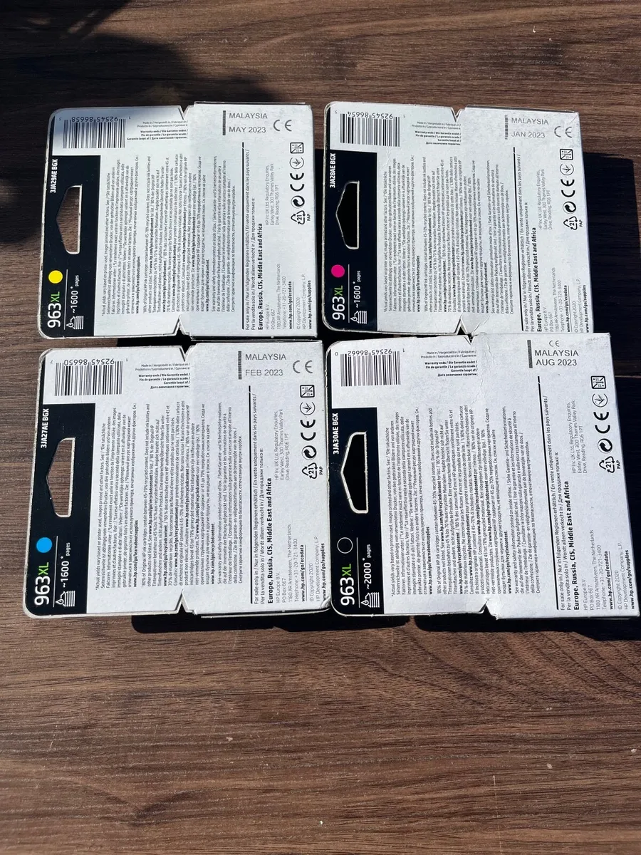Set of HP 963XL Colour Ink Cartridges - Image 2