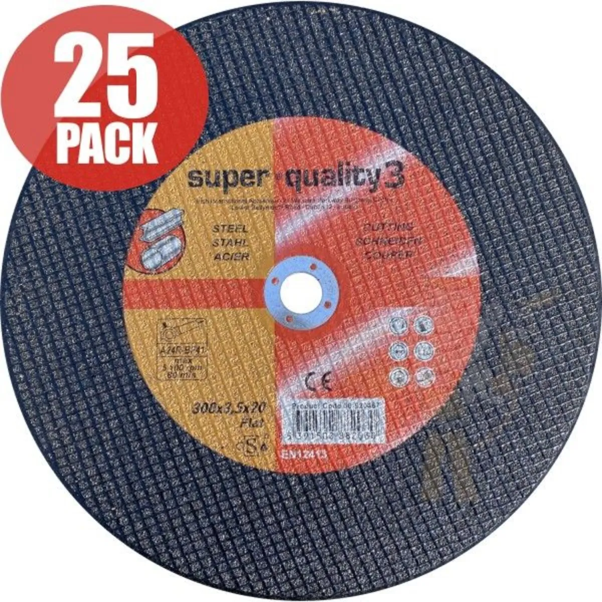 Super Quality 3 Steel Flat Cutting Consaw Disc 12